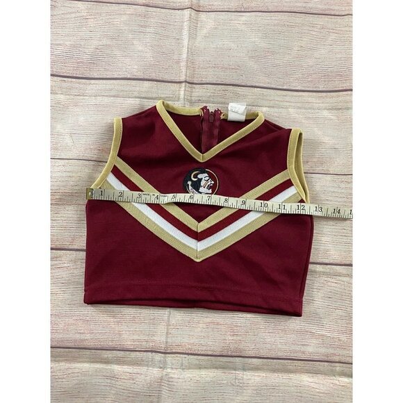 Little King Florida State Little Girls Cheerleading Top (Only) - 3 - Picture 4 of 9